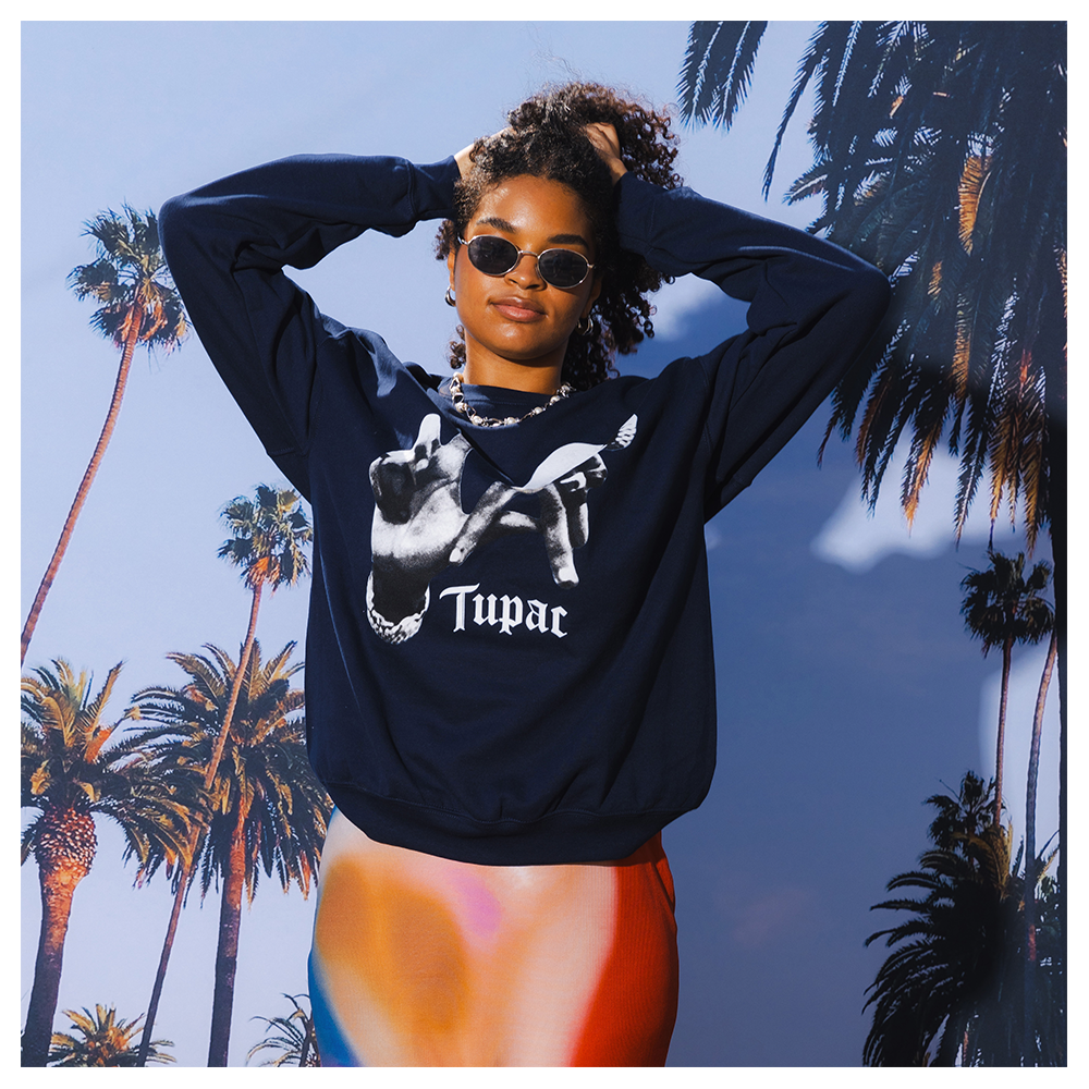 To Live and Die In LA Crewneck Model 8