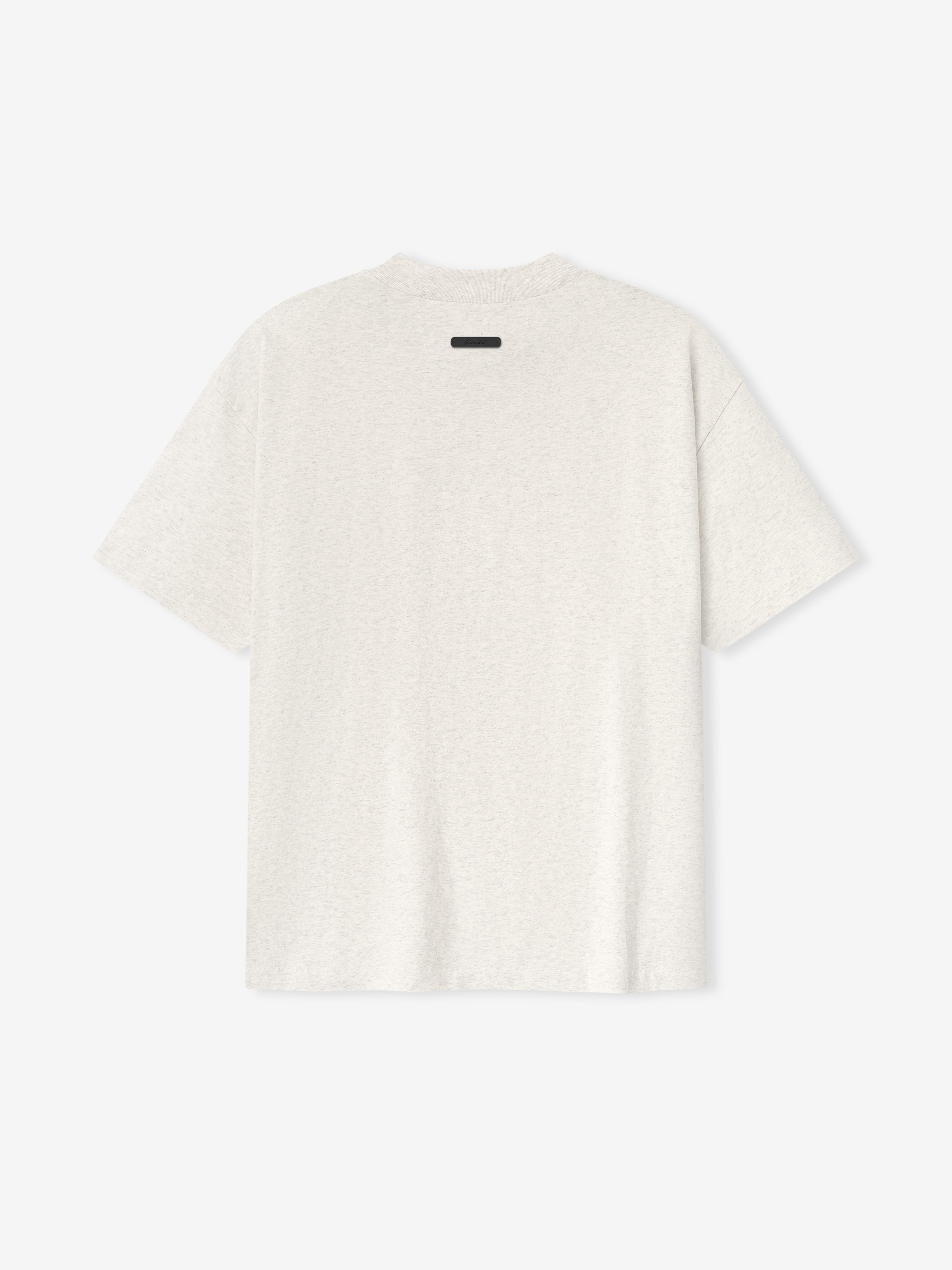 White t-shirt on a white background