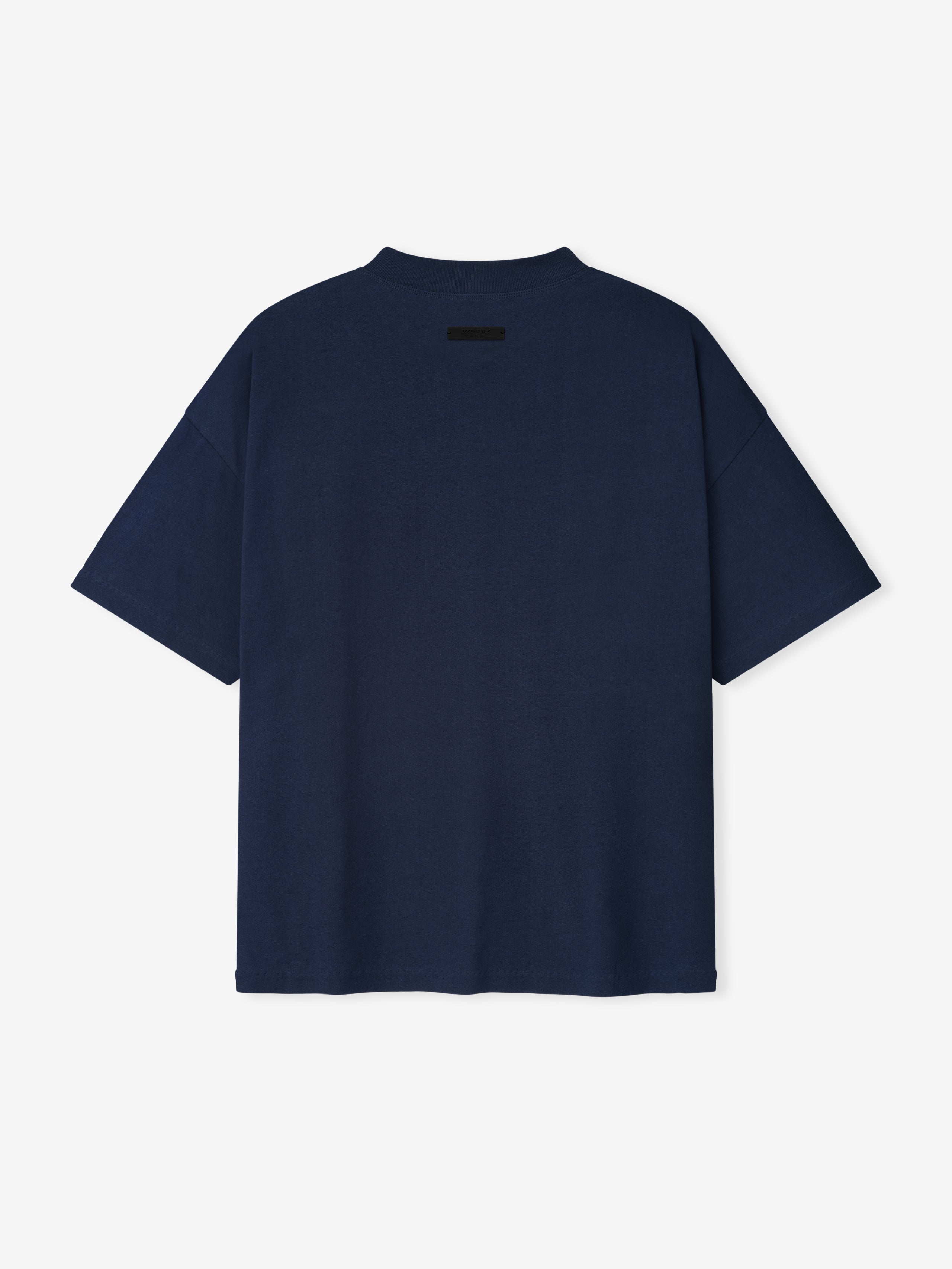 Back view of midnight navy Memphis Grizzlies 90'S Fit Tee showing plain design and relaxed fit, gallery 0, file 125EU264204F