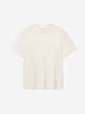 White t-shirt on a white background