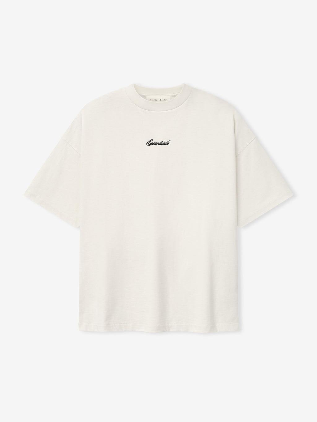 White tee shirt on a white background