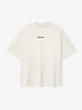 White tee shirt on a white background
