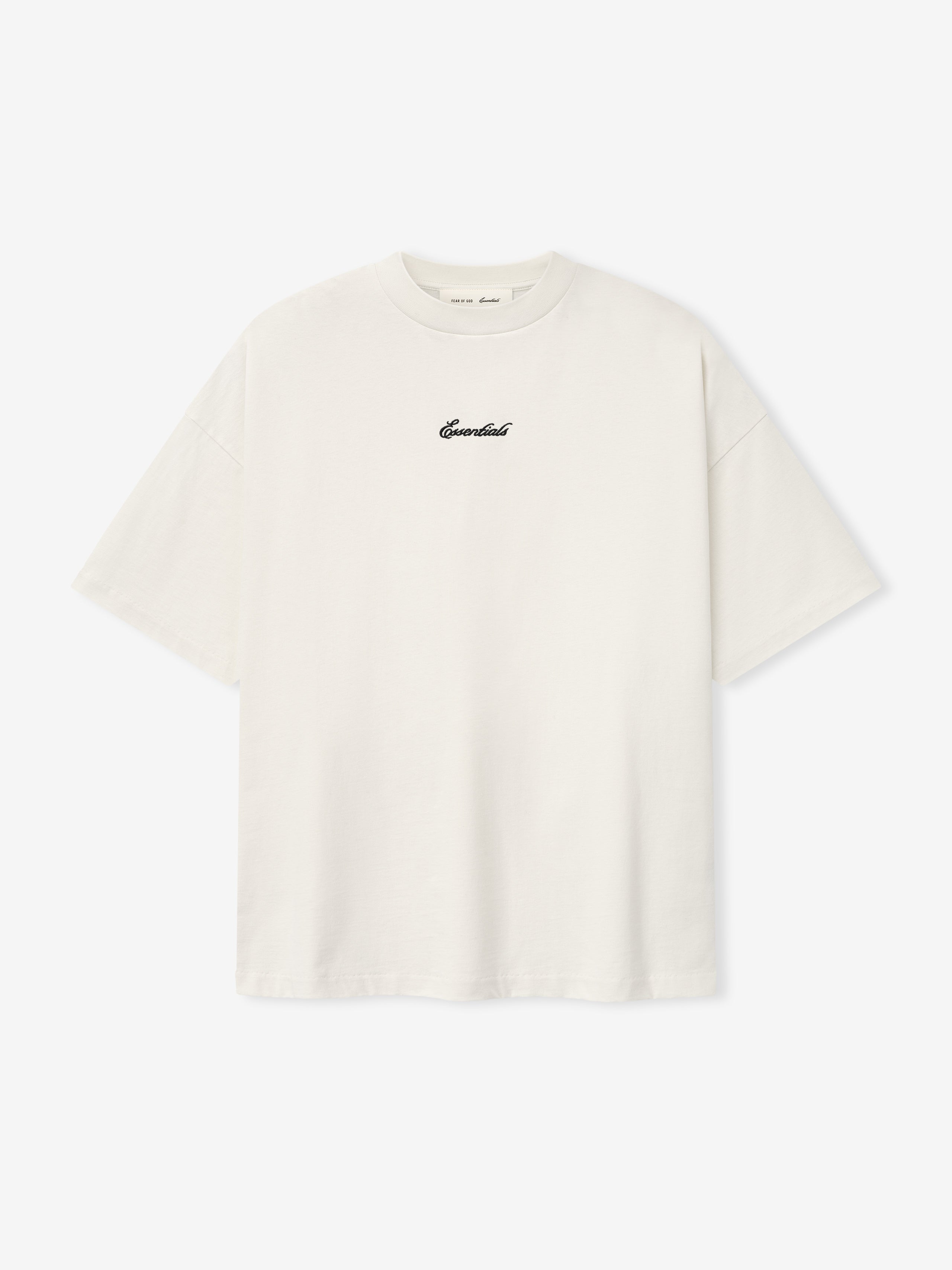 White tee shirt on a white background
