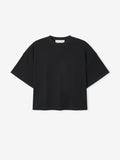 Black tee on a white background