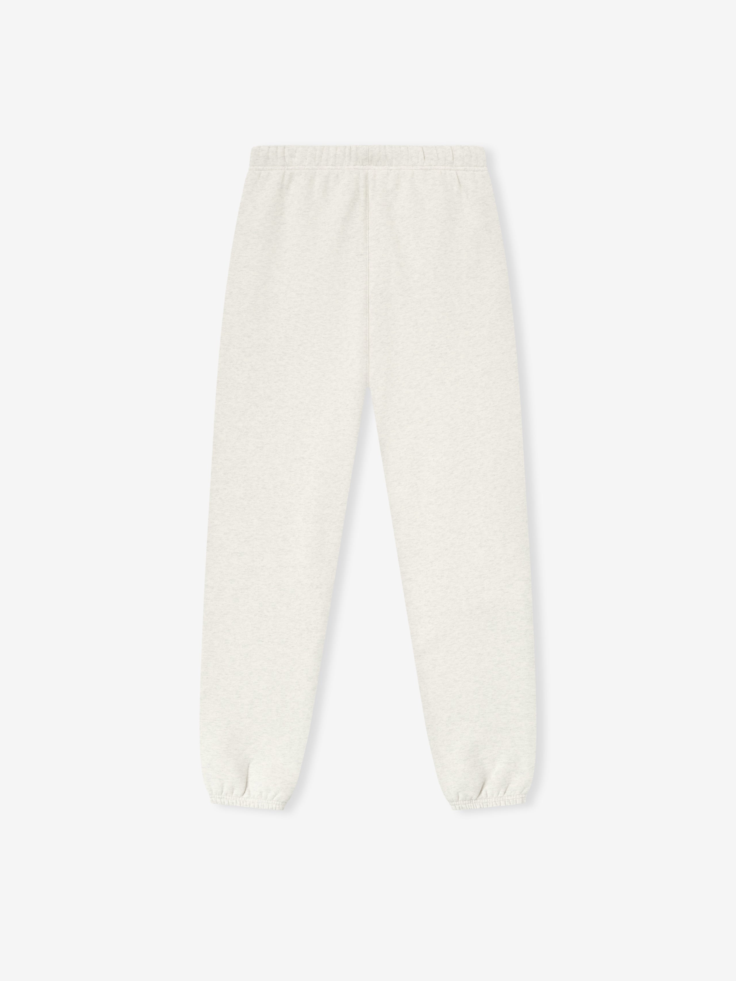 White pants on a white background