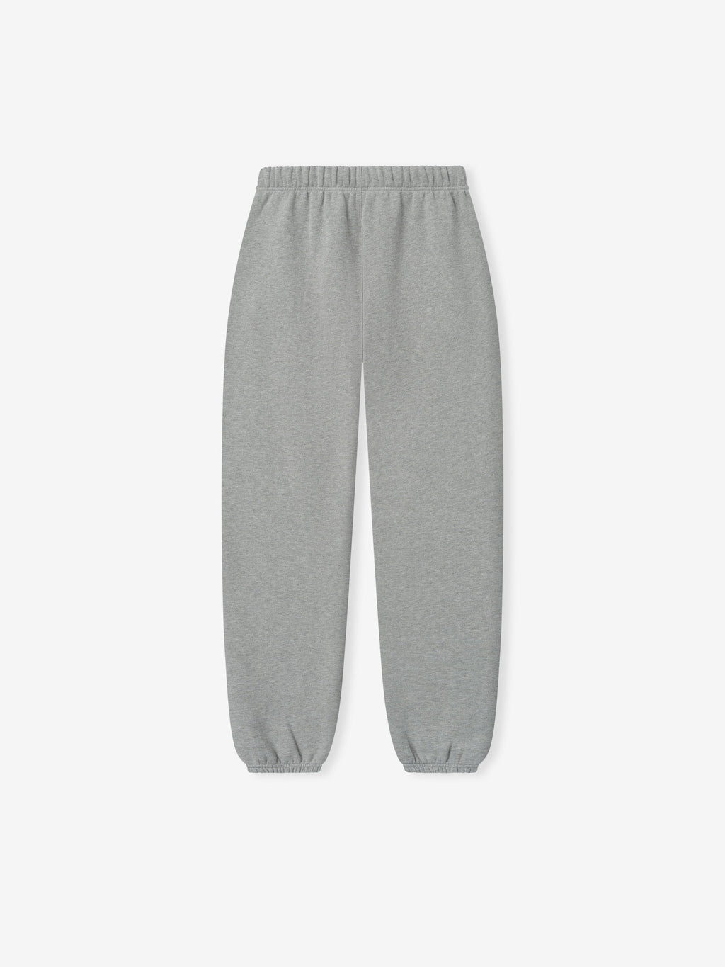 Gray sweatpants on a white background