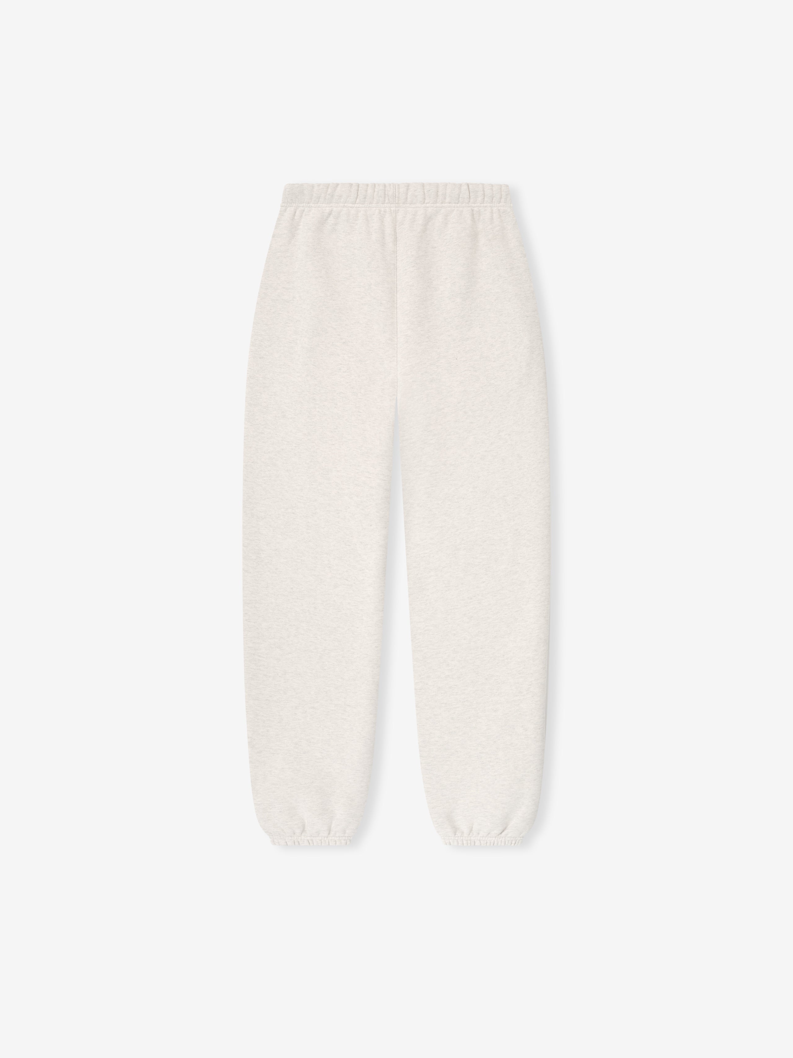 White pants on a white background