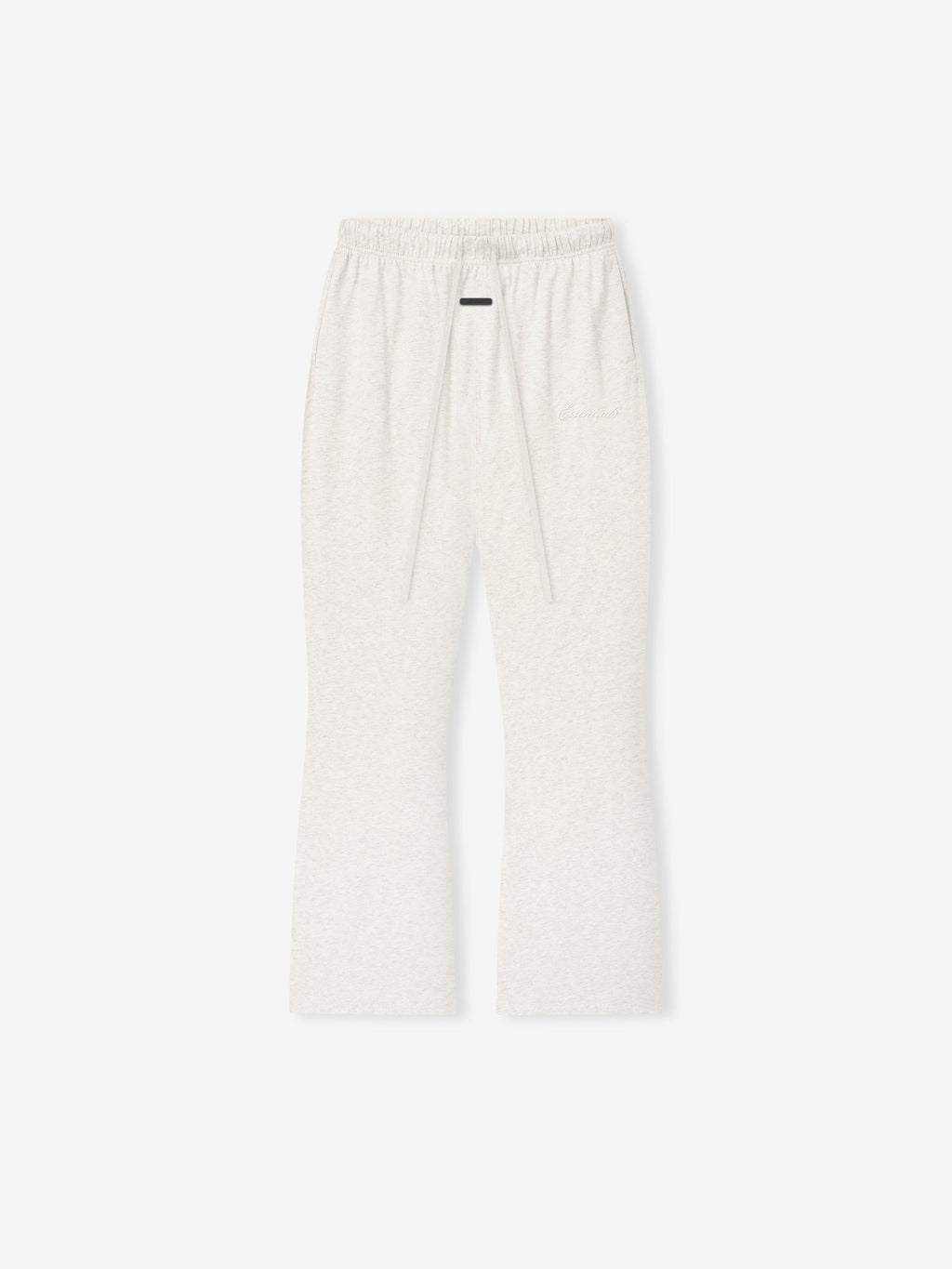 lightweight women's cotton jersey sweatpants in relaxed fit with flared leg and elastic waistband