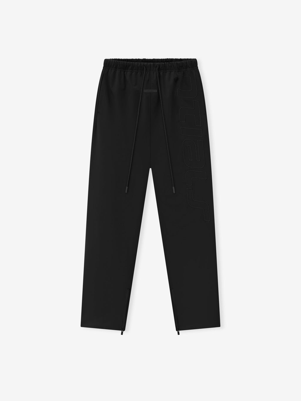 Black pants on a white background