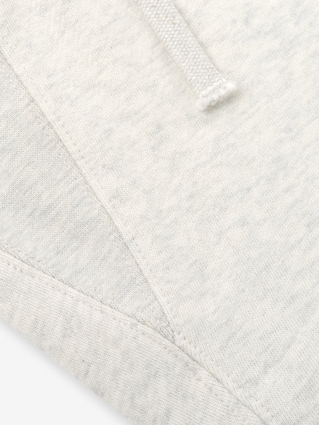 Close-up of a textured white fabric