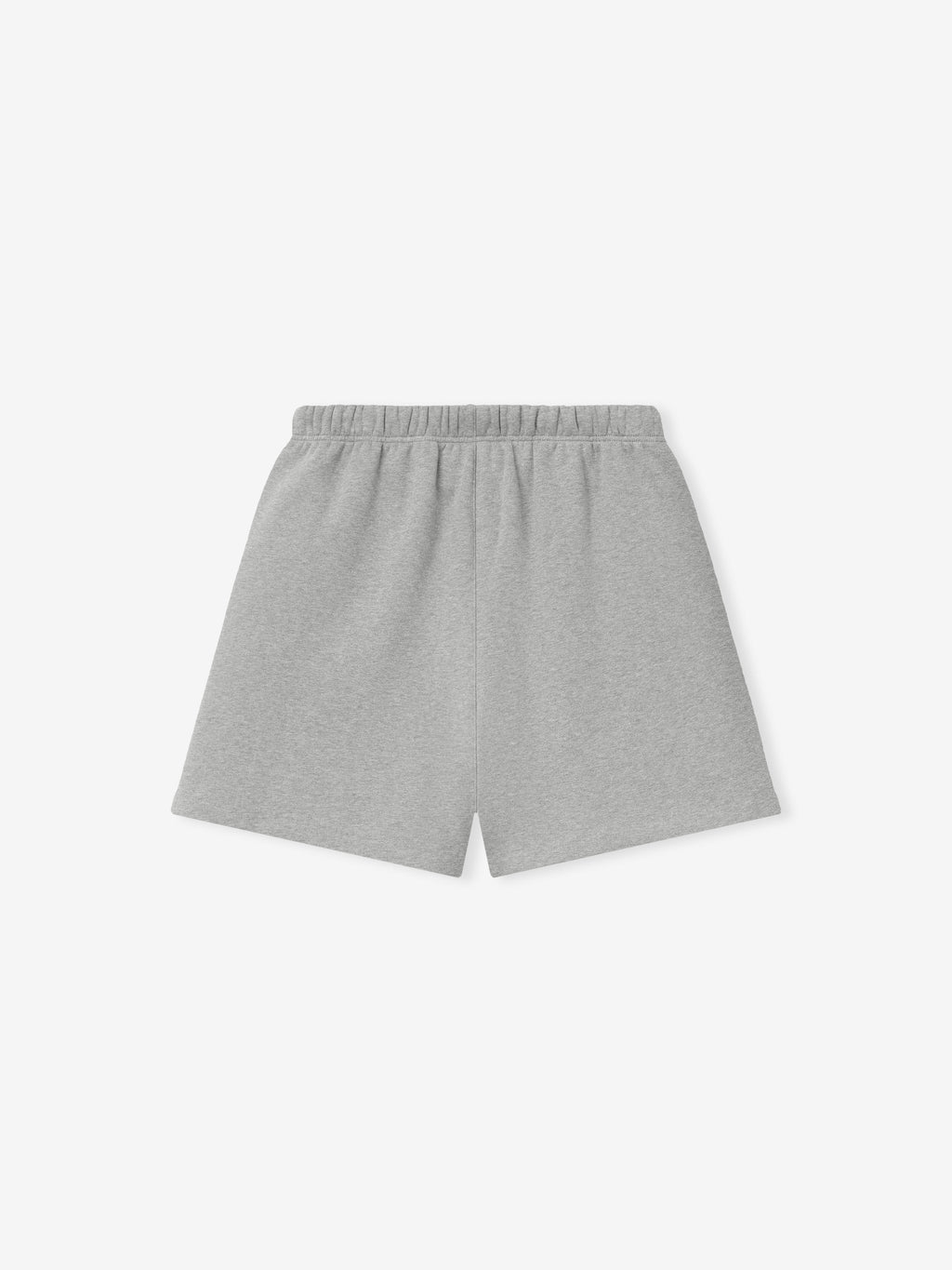 Gray shorts on a white background