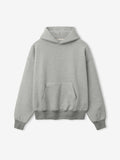 Gray hoodie on a white background