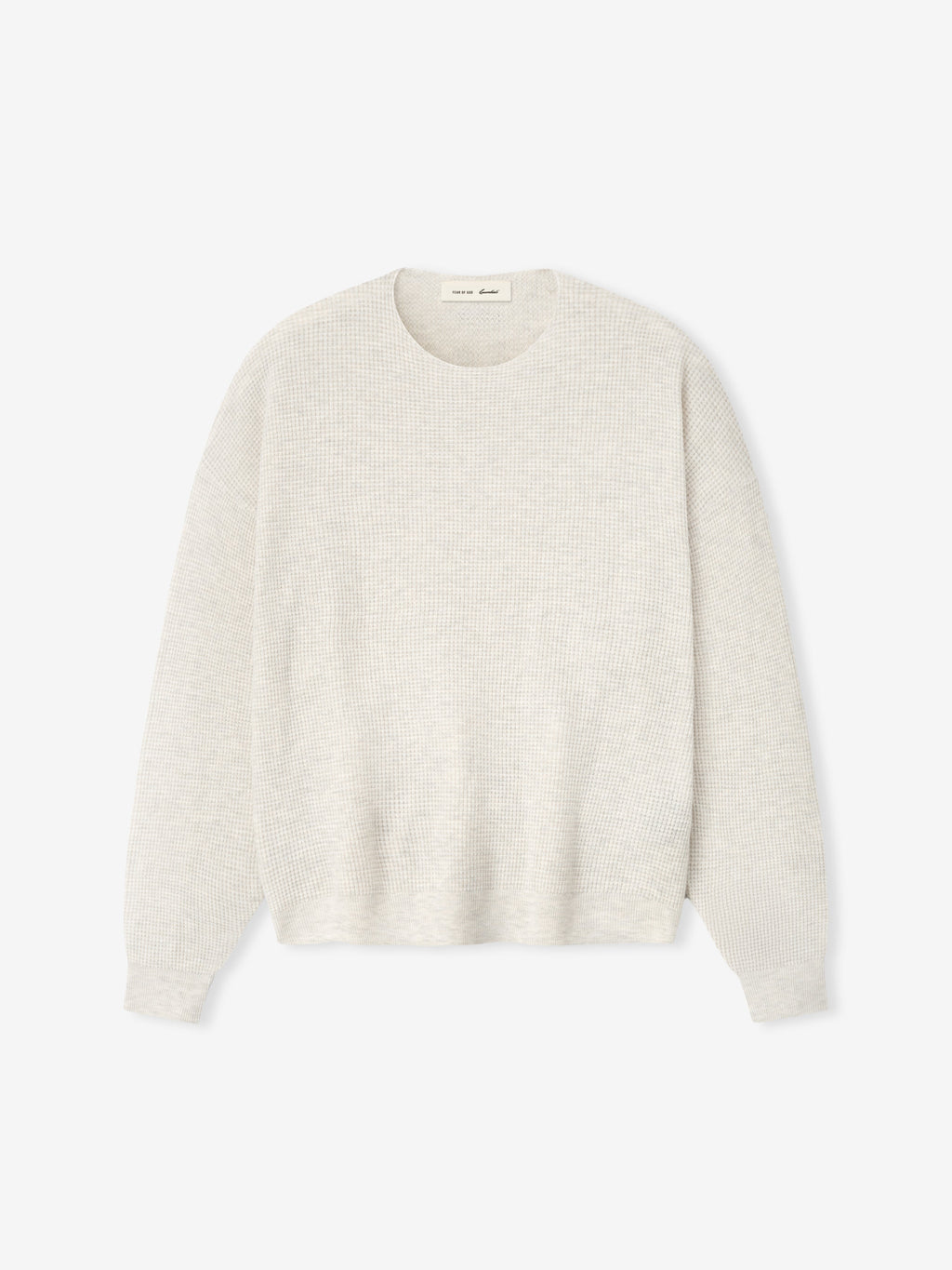 White sweater on a white background