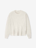 White sweater on a white background