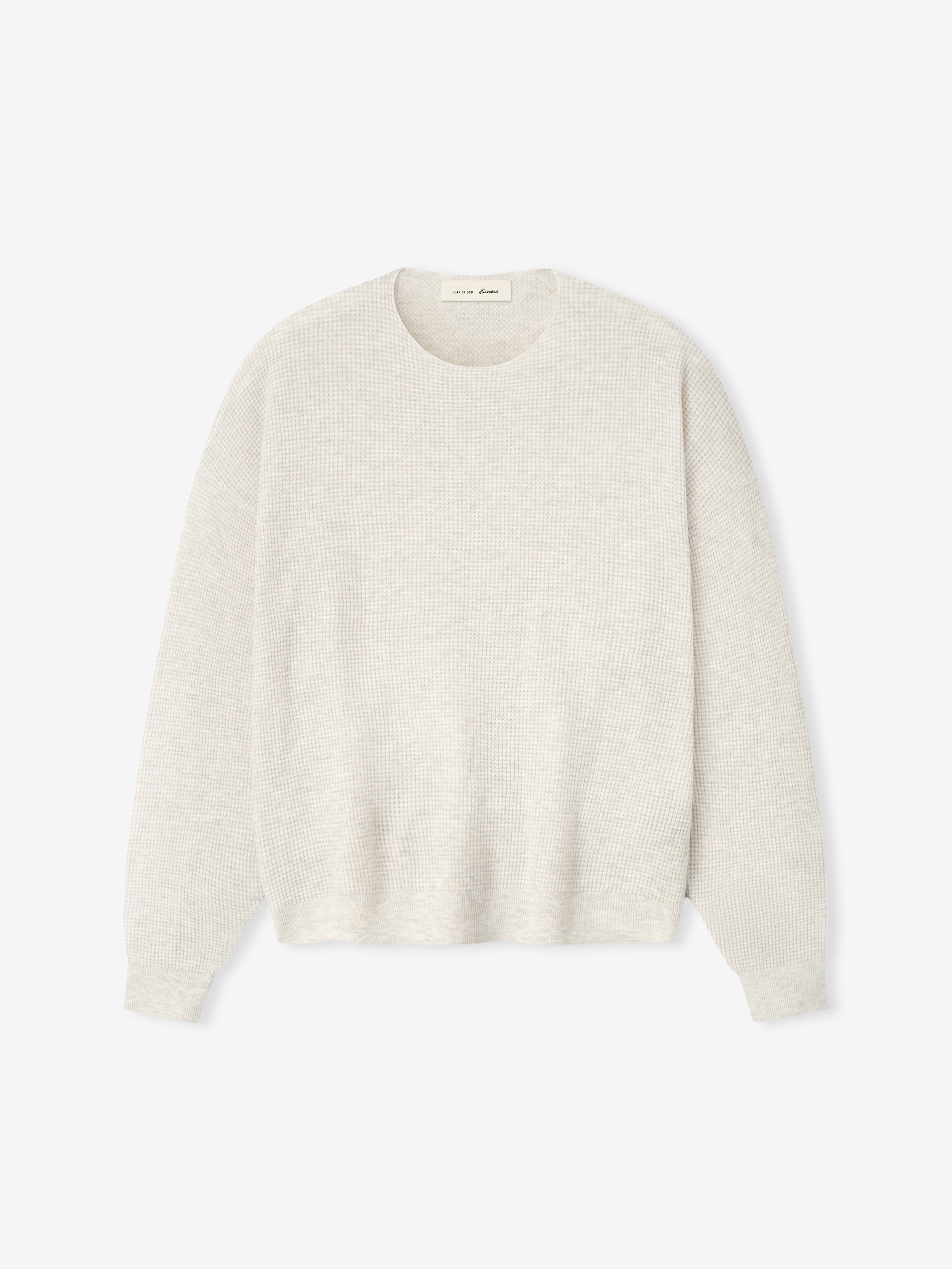 White sweater on a white background