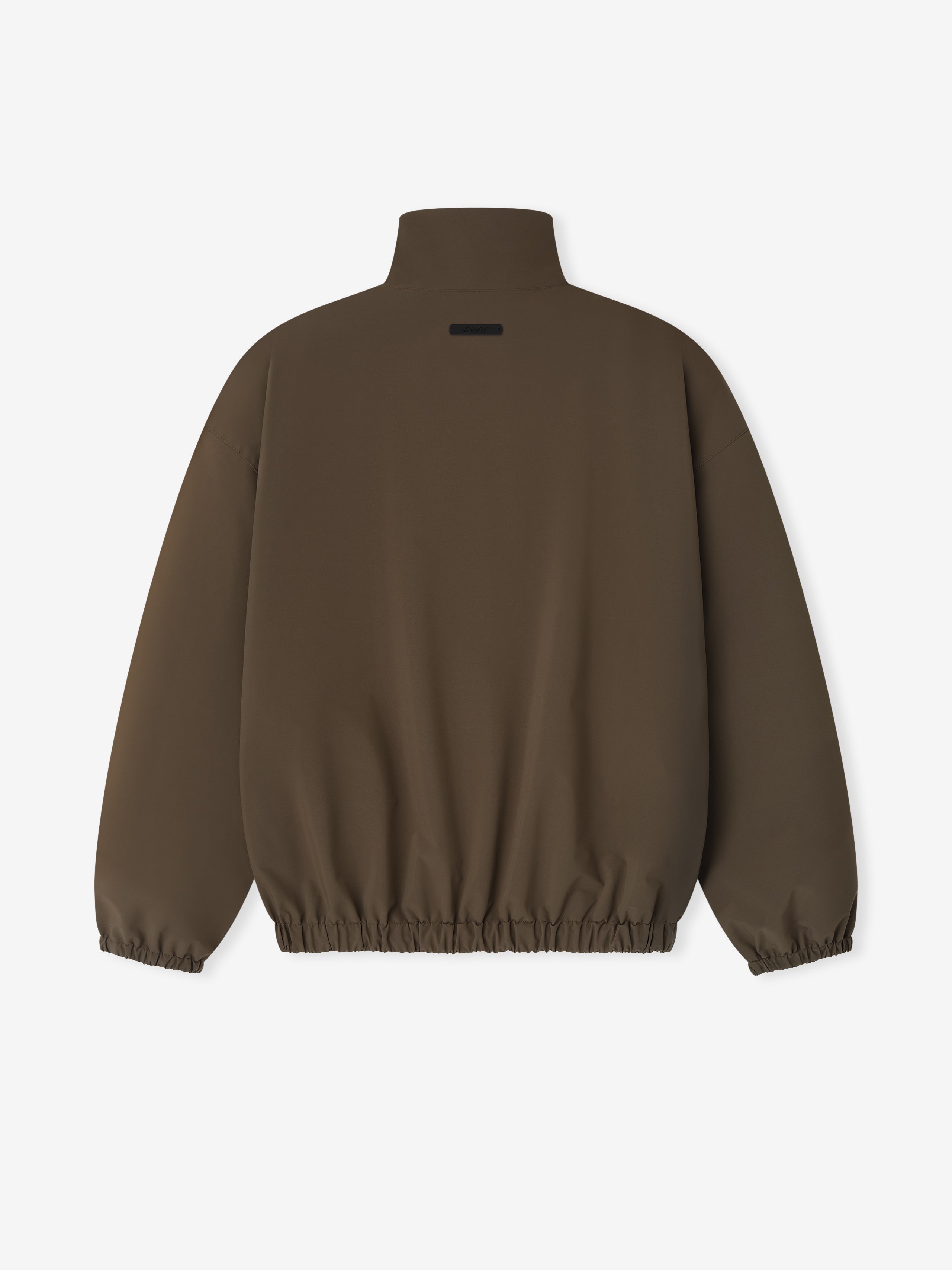 Brown jacket on a white background