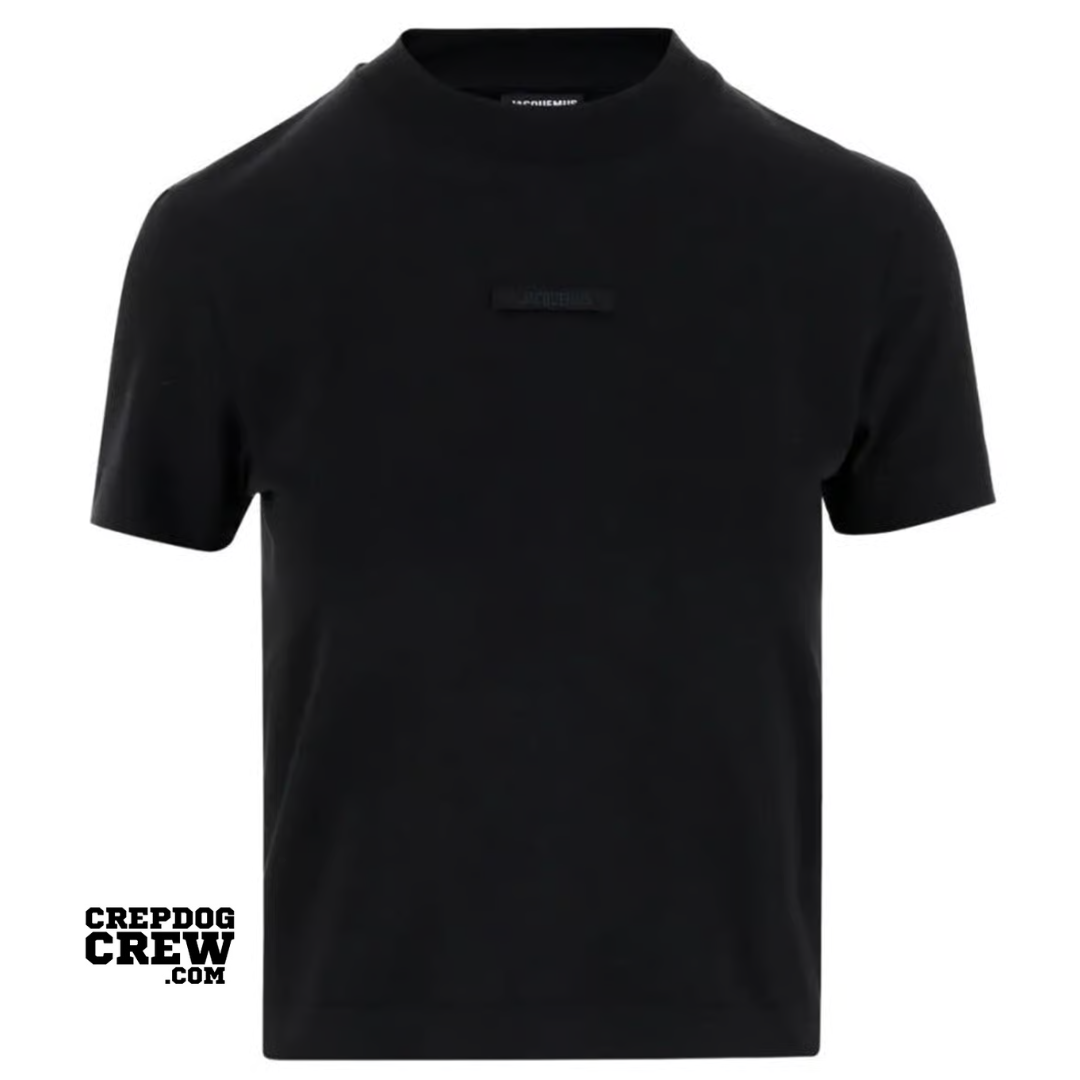 JACQUEMUS THE GROS GRAIN Tee	BLACK