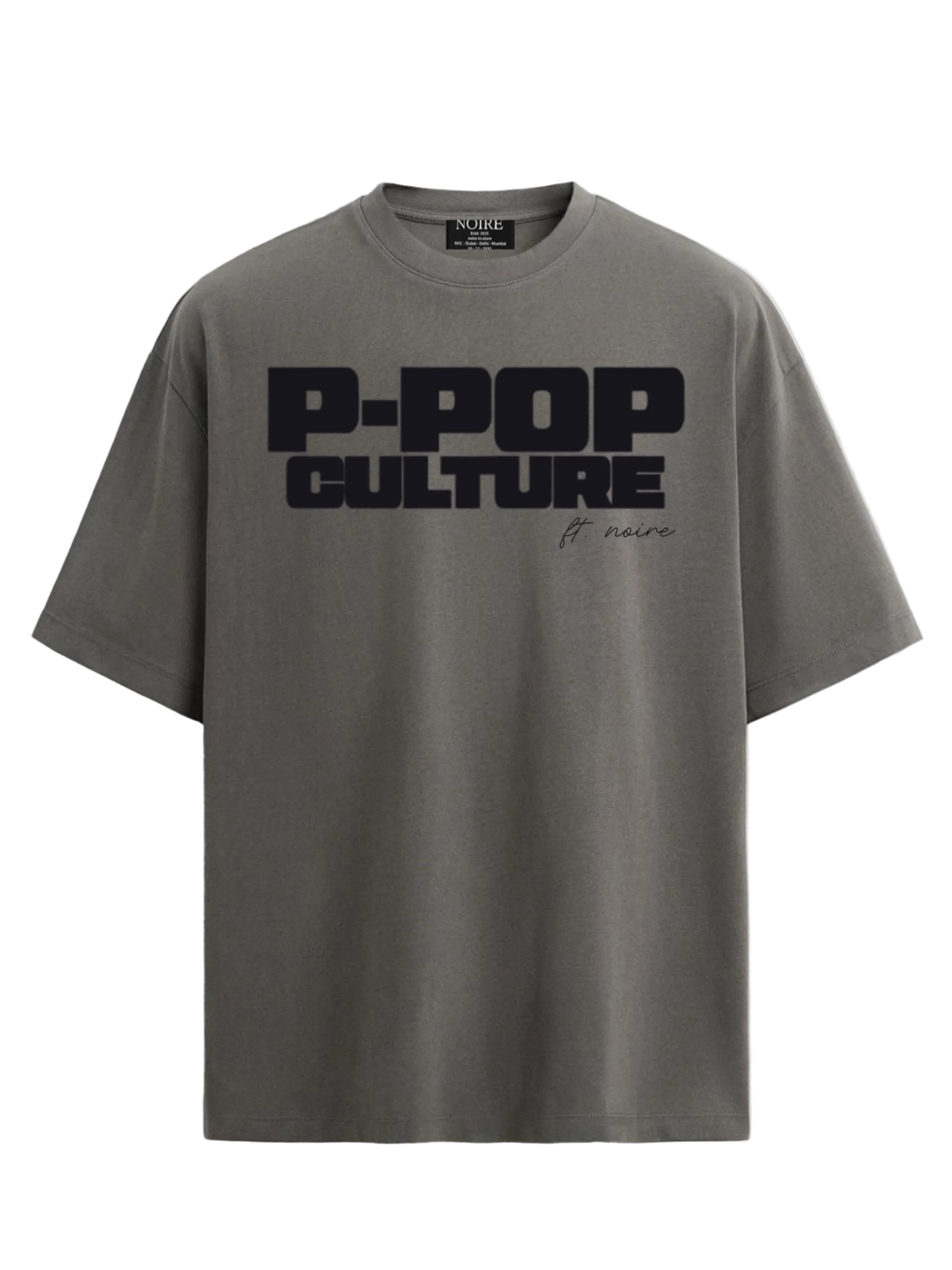 DARKEN P-POP CULTURE LEATHERED T-SHIRT