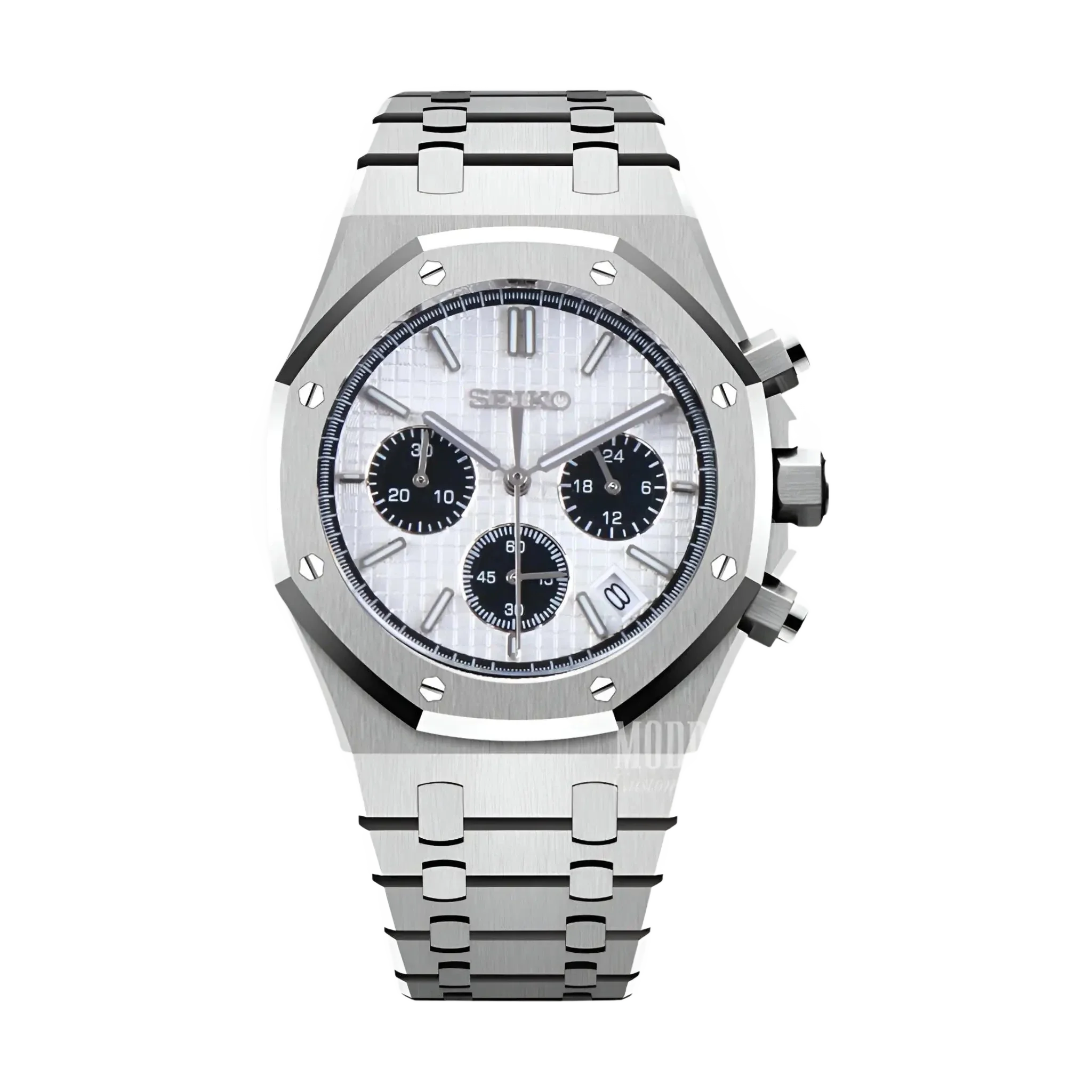 Seiko Mod Royal Seikoak Chrono Panda