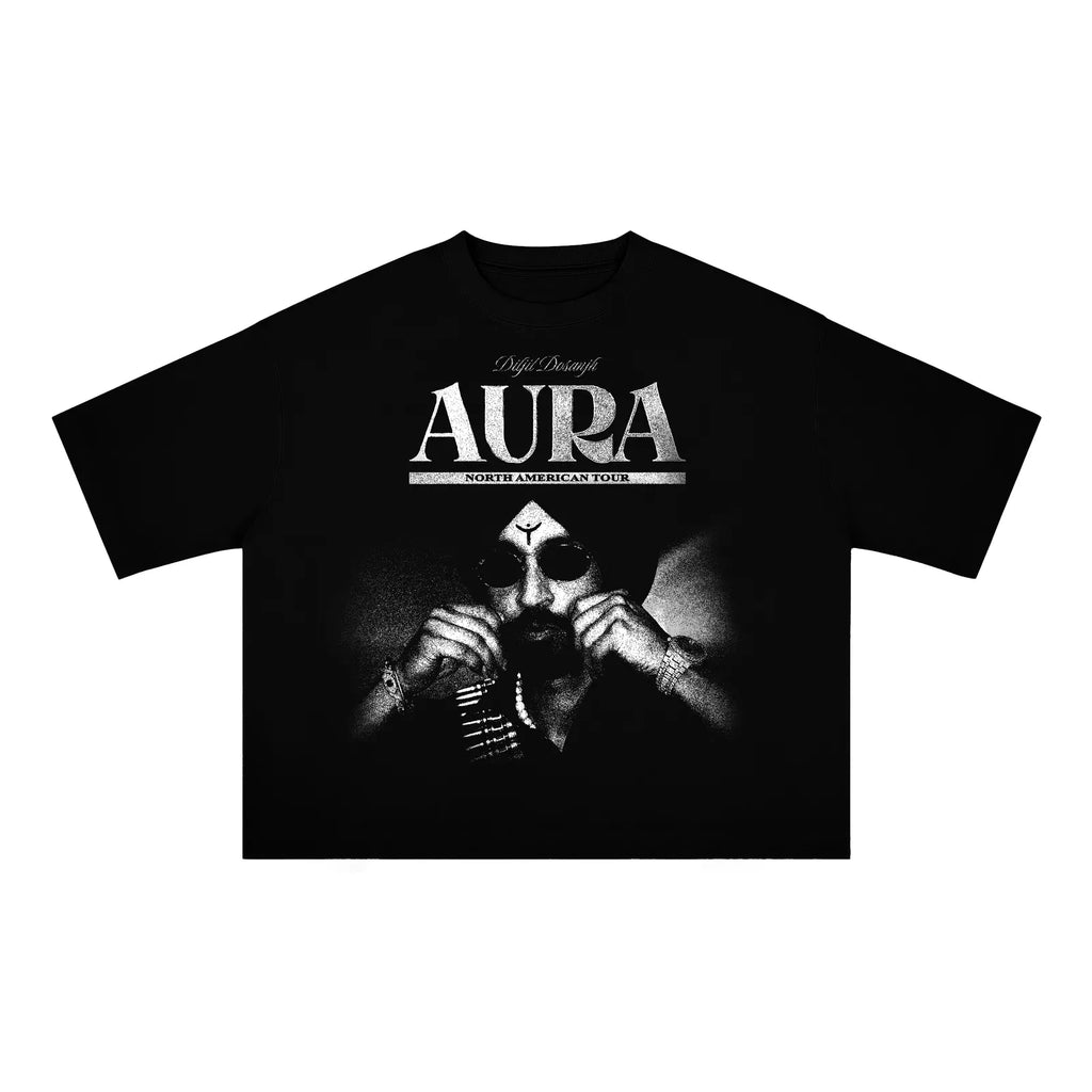 AURA DILJIT RIBBED TSHIRT