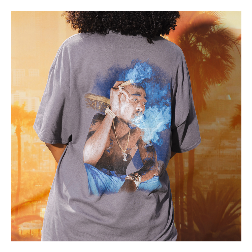 Thug Life Smoking T-Shirt Model 3