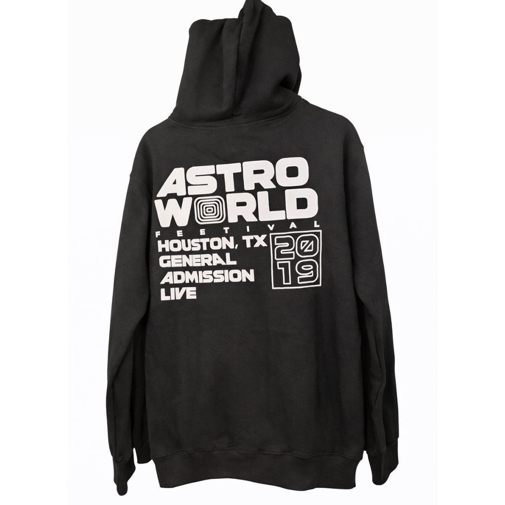 Travis Scott Astrofest Staff Hoodie Black