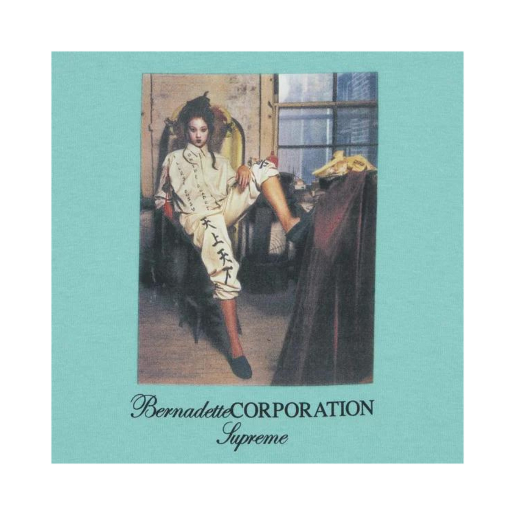 Supreme Bernadette Corporation Fuck Tee Teal