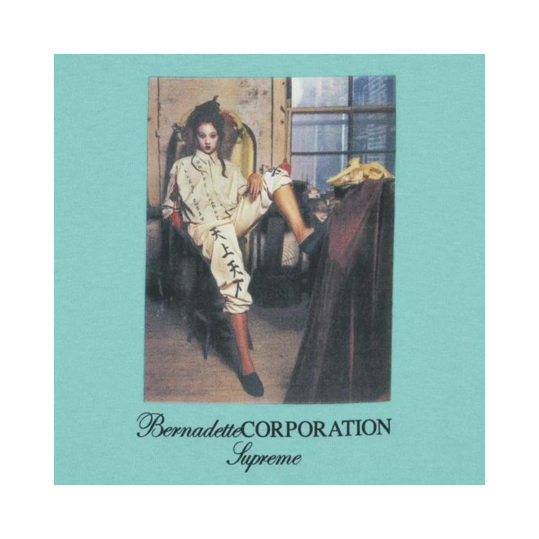 Supreme Bernadette Corporation Fuck Tee Teal