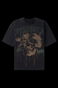 4116 - Floral Skull Tees