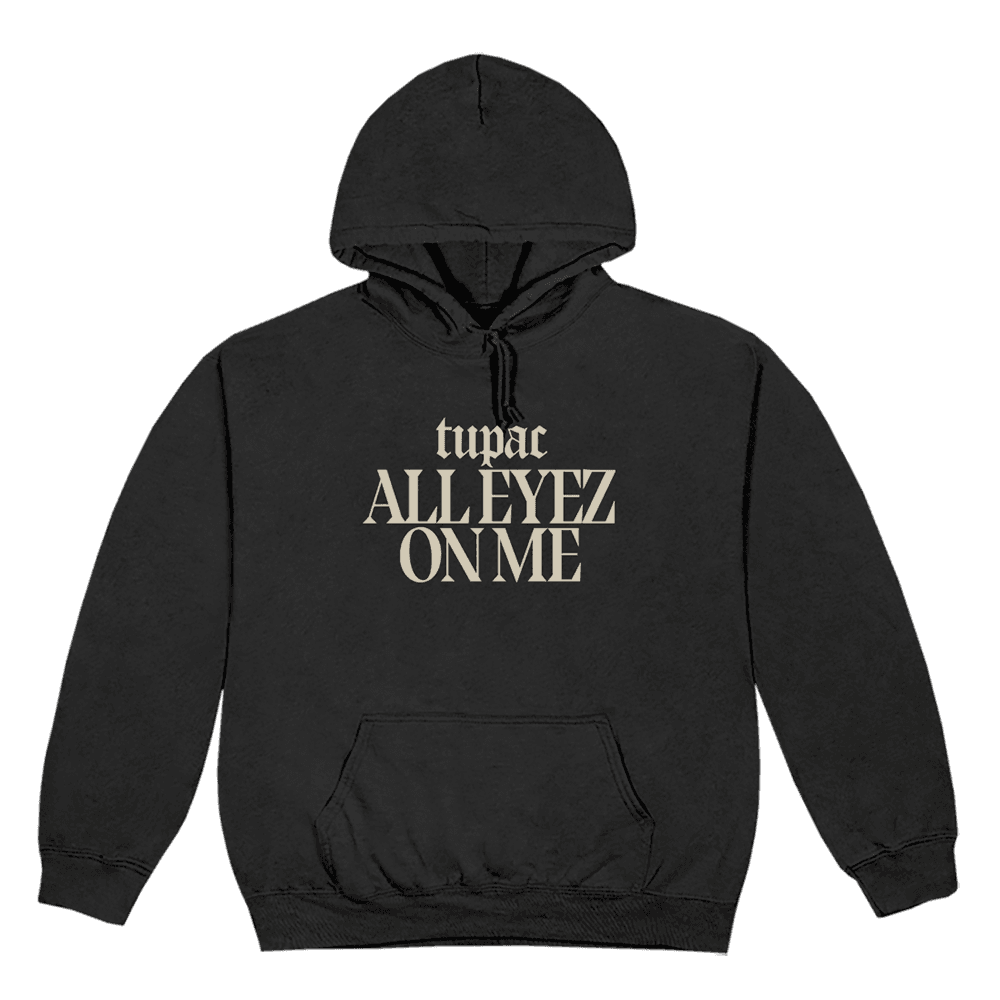 All Eyez on Me Tracklist Hoodie front