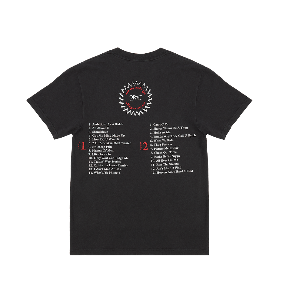 Most Wanted Black Tee