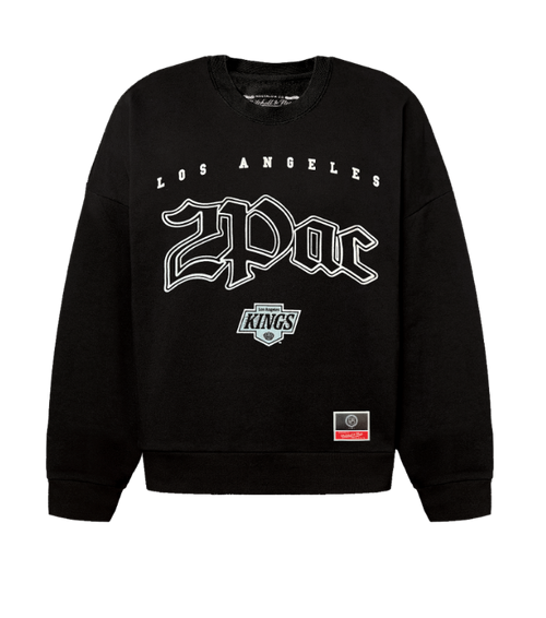 2Pac x LA Kings Mitchell & Ness Crewneck Front