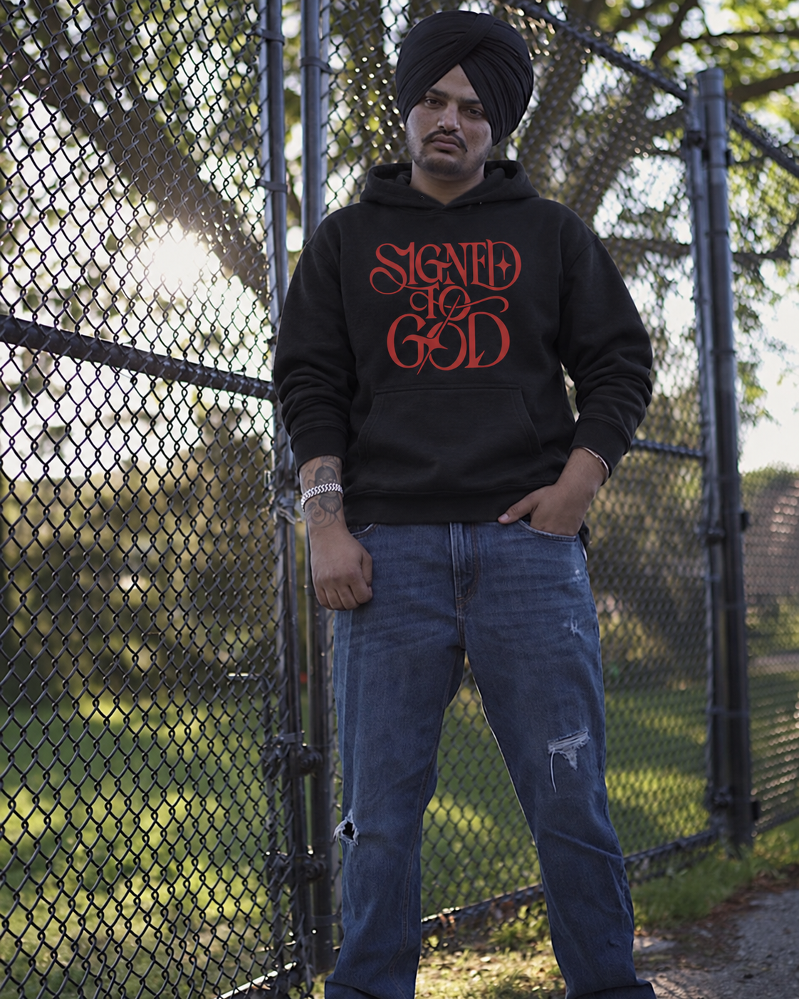 SMW SIGNED TO GOD WORLD HOODIE