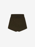 Olive green womens ribbed boy short shown flat against white background FzthLbig.jpg gallery 0