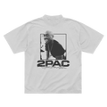 2 Live and Die in LA White T-Shirt