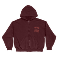 Stamped Zip Hoodie Front
