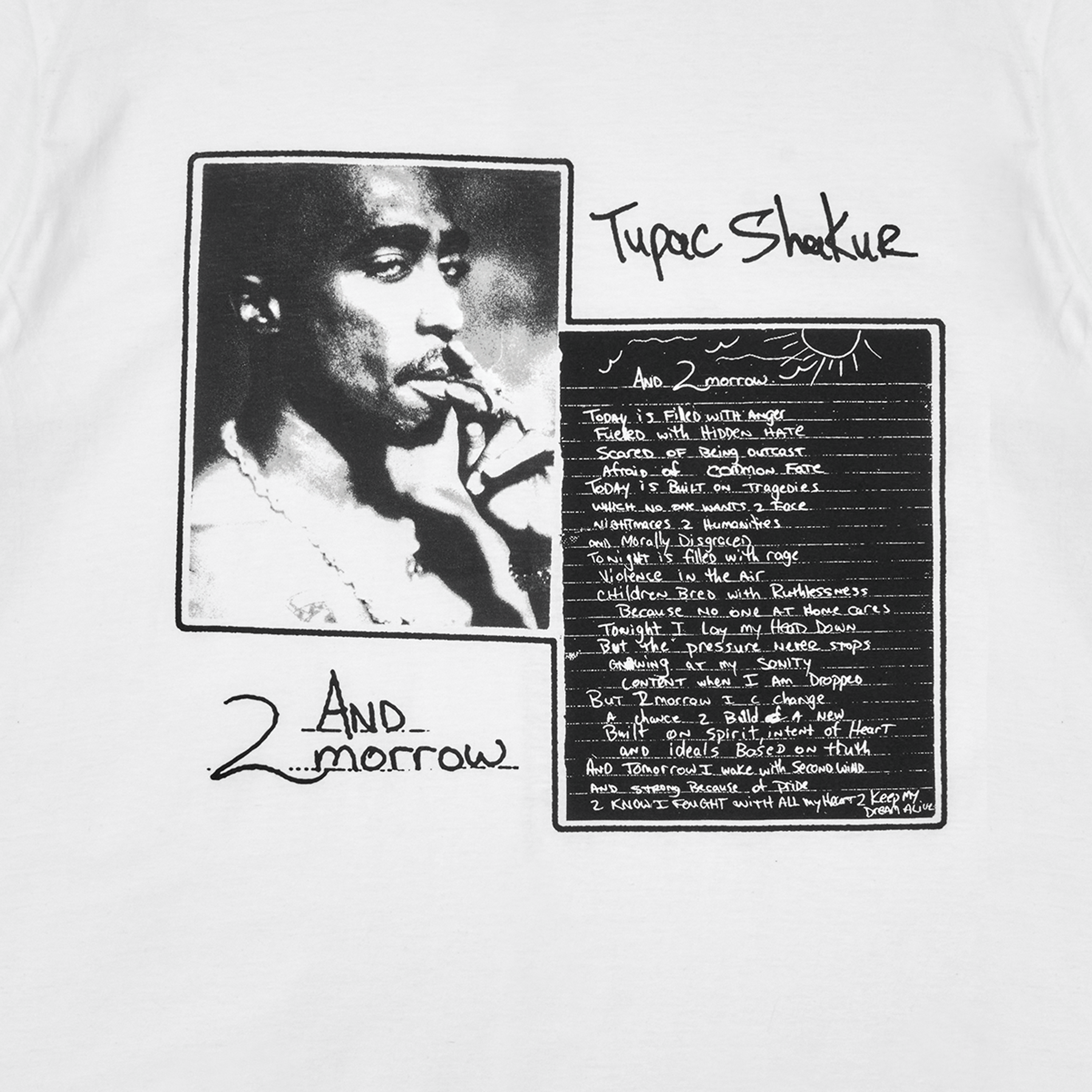 And 2Morrow T-Shirt Close Up