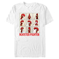 Rooster Fighter Keijis Expressions T-shirt