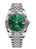 Seiko Mod Datejust Green Roman