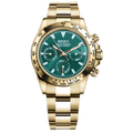 Seiko Mod Daytona Gold Green Dial