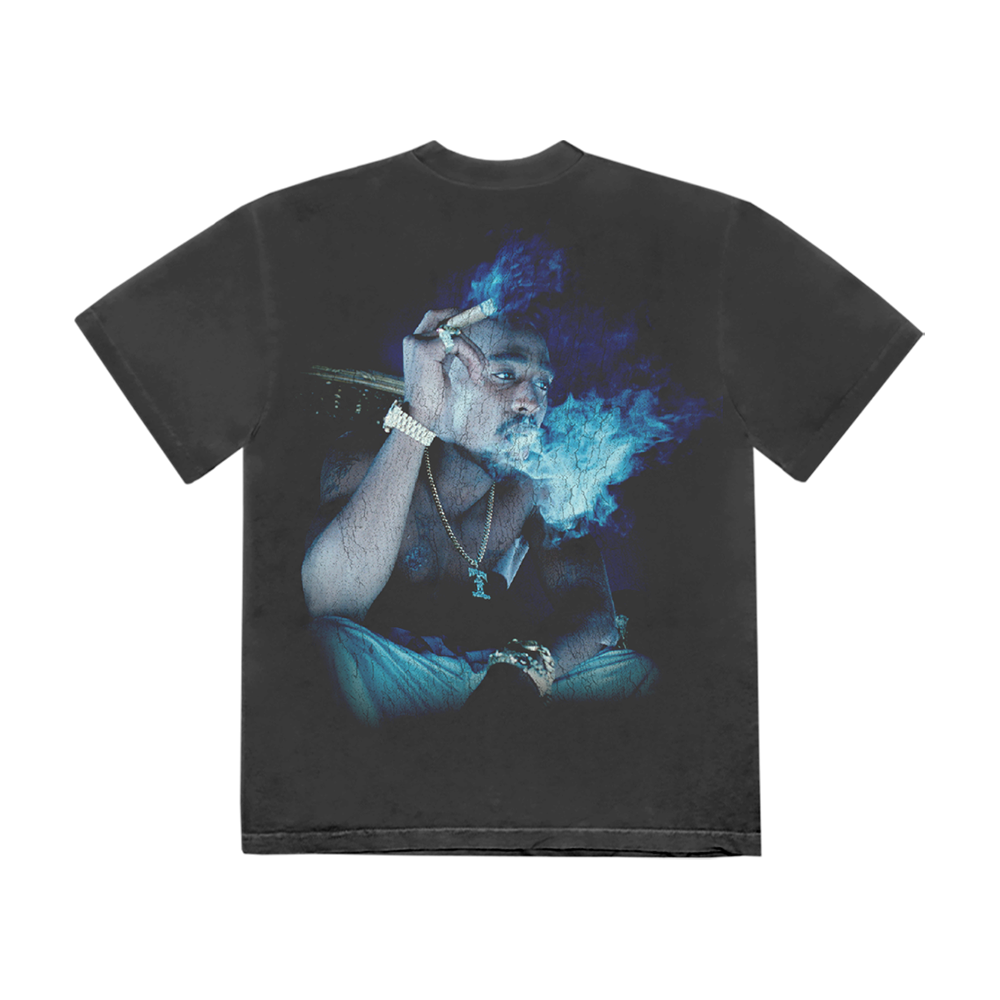 Thug Life Smoking T-Shirt Back 