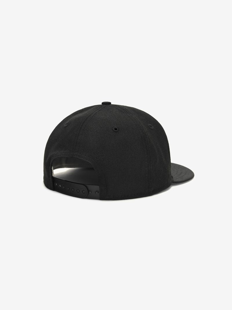 Rear angle of black WNBA 9Fifty RC Snapback featuring adjustable snap closure and fabric ventilation eyelets TnqqyT2A.jpg