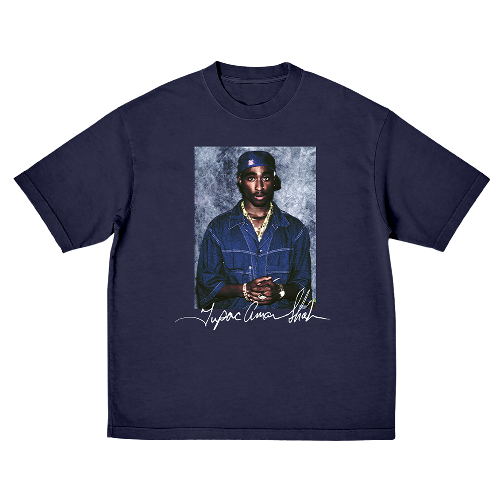 Portrait Navy Blue T-Shirt