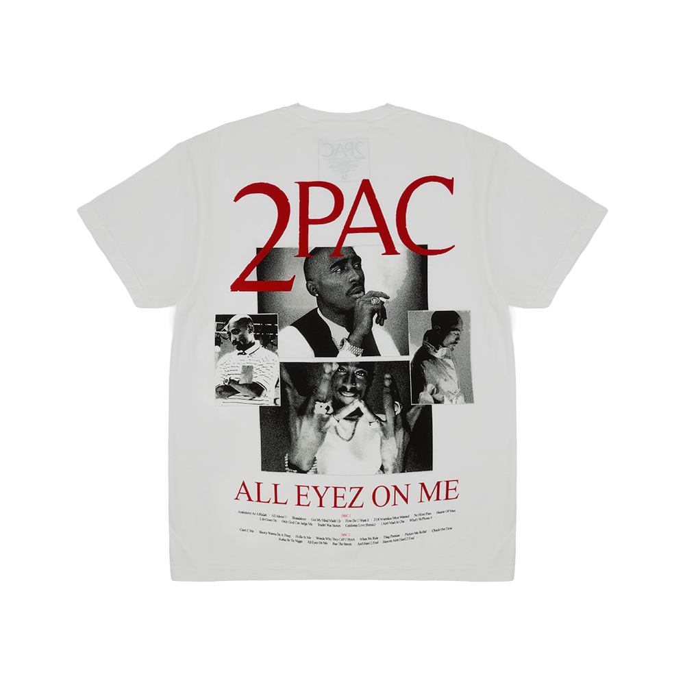 Collage White Tee