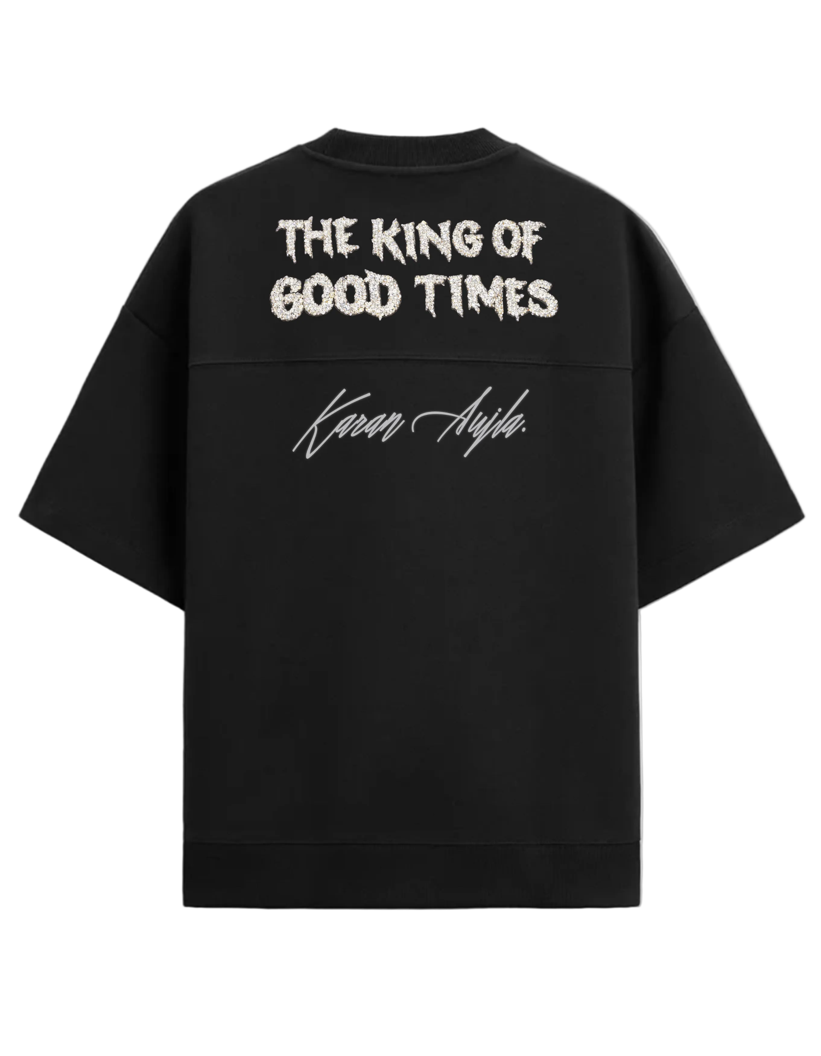 KING OF GOOD TIMES STUDDED TSHIRT (SIGNED)