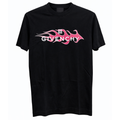 GIVENCHY BLACK FLAMES TEE BLACK