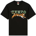 KENZO X NIGO TIGER PIXEL OVERSIZED TEE BLACK