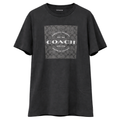COACH SIGNATURE SQUARE TEE BLACK