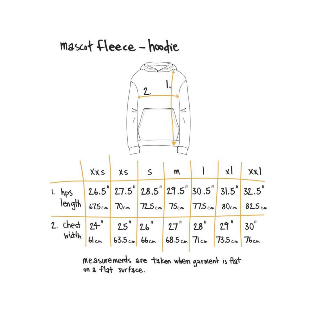 drew house mascot hoodie cream