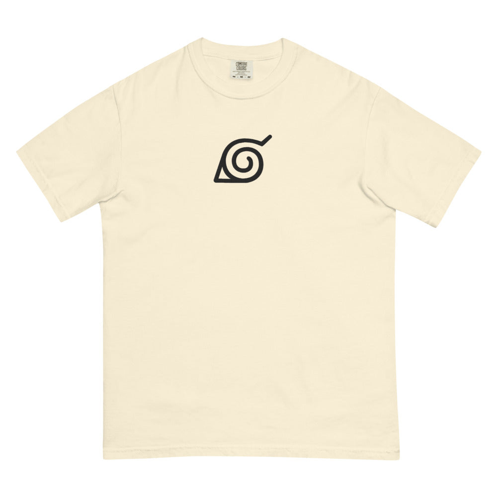 Naruto Shippuden Minato Namikaze Embroidered T-Shirt Ivory